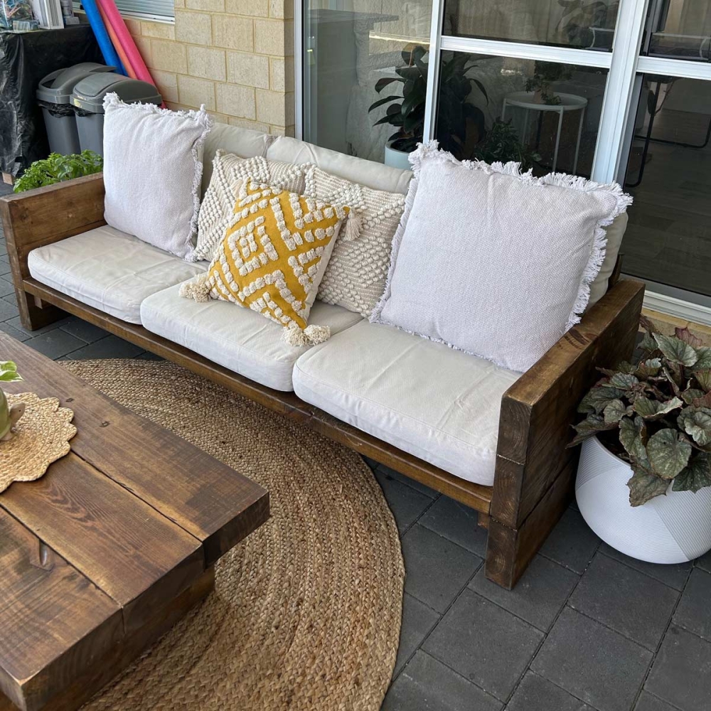 outdoor sofa