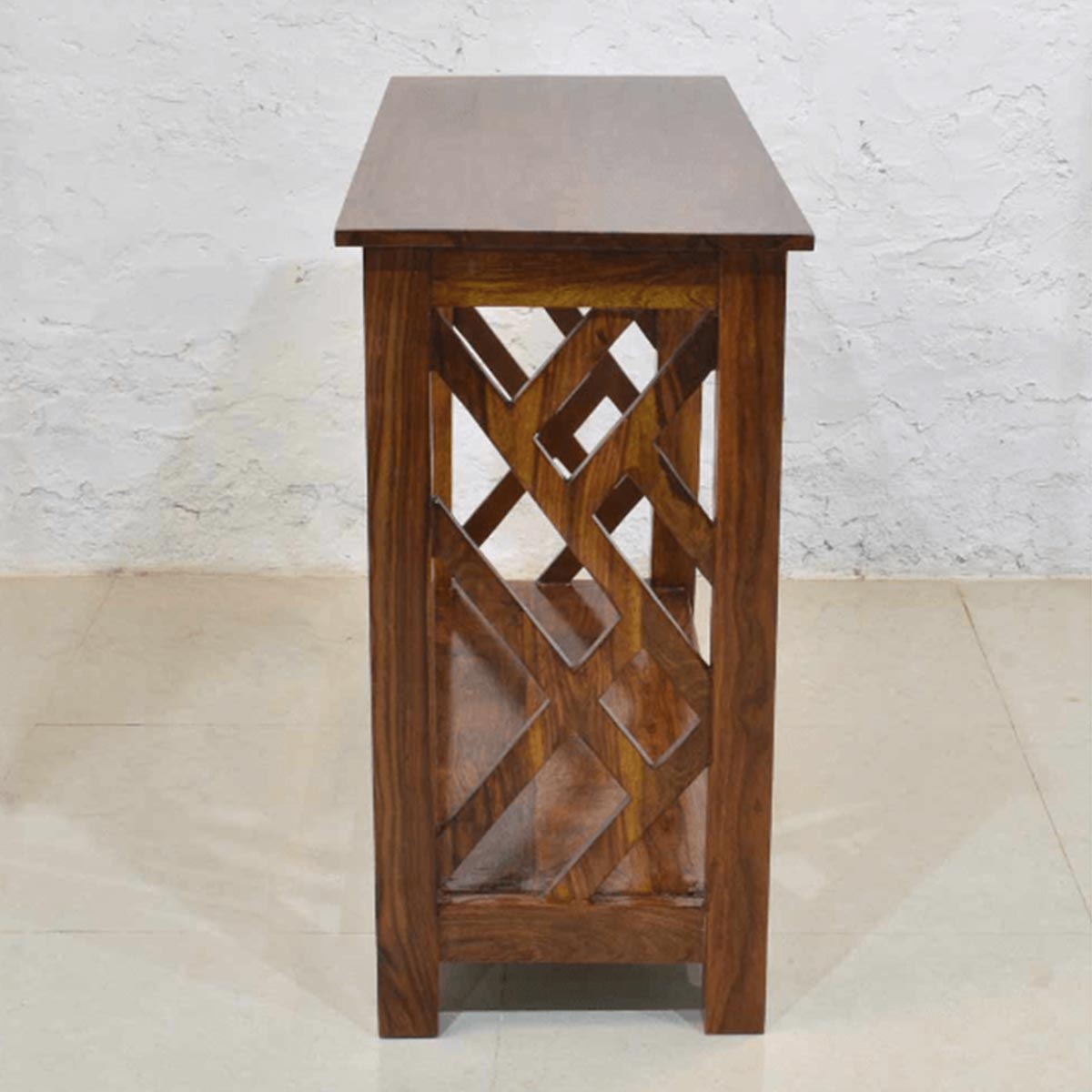 Wood Decor Zigzag Console Table Furniture Store In Perth Australia