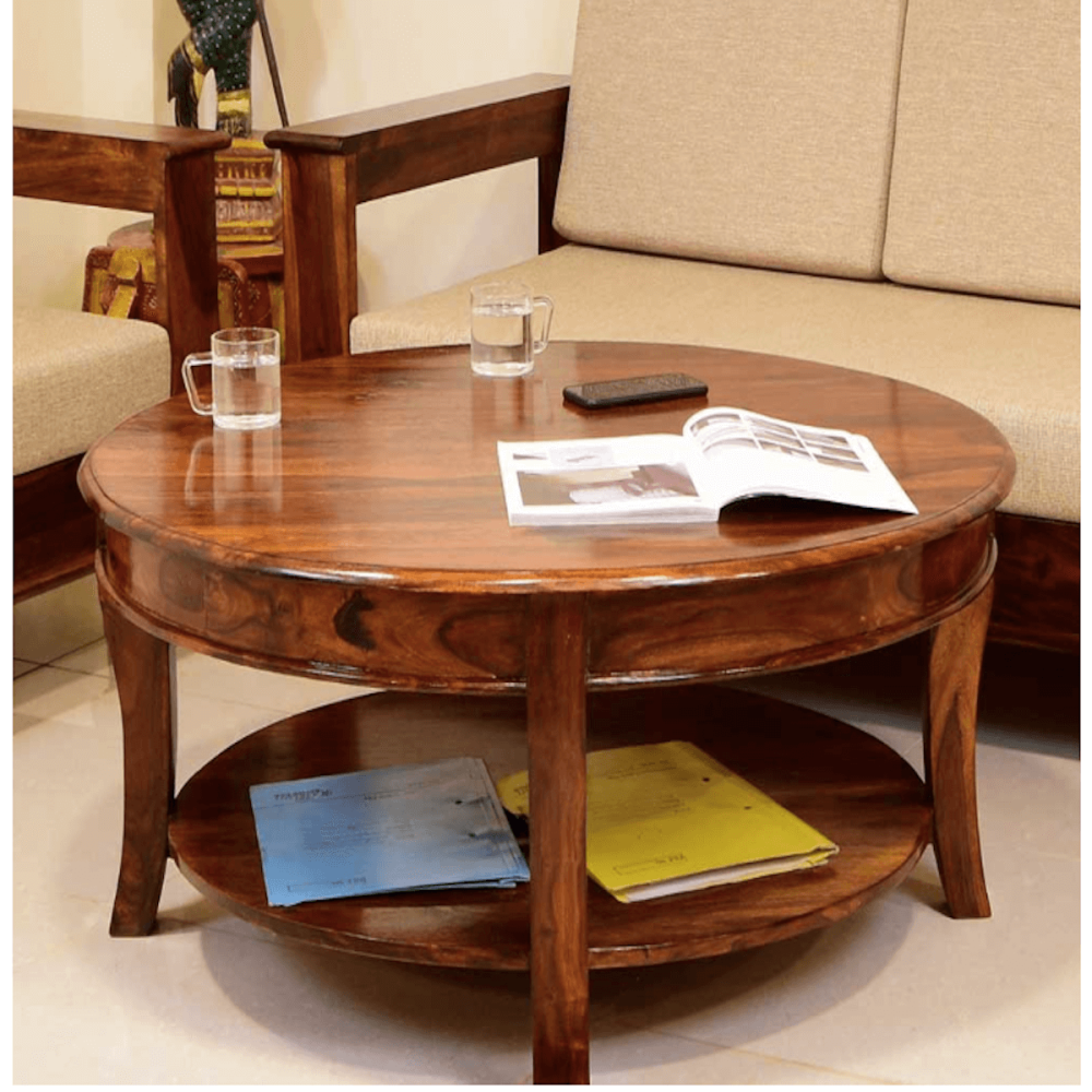 round coffee table