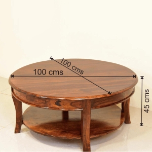 round coffee table