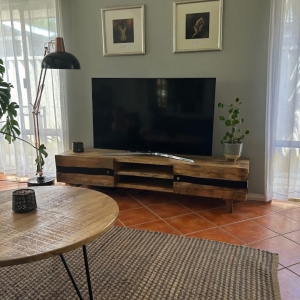 wood tv cabinet