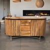 wood buffet