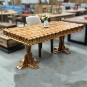 teak wood dining table