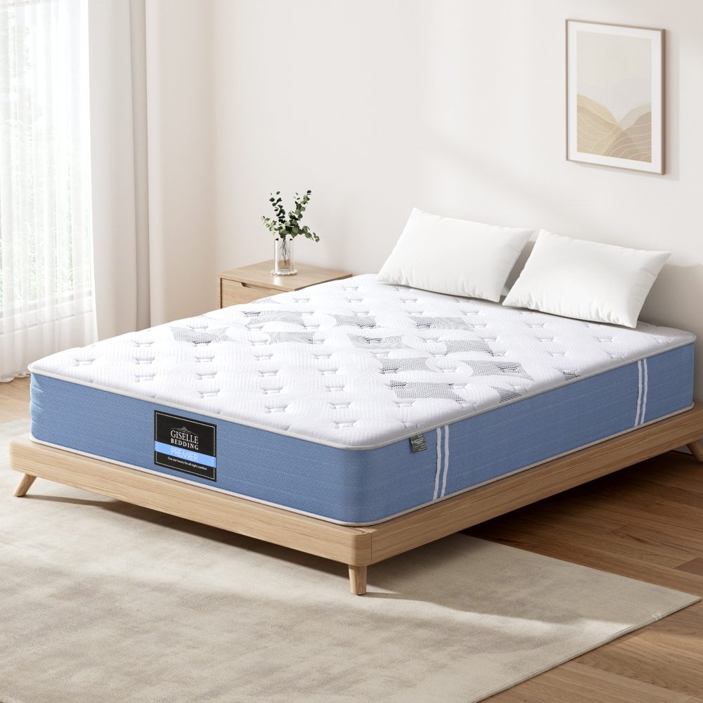 25cm Giselle Mattress King Bed Pocket Spring Mattresses